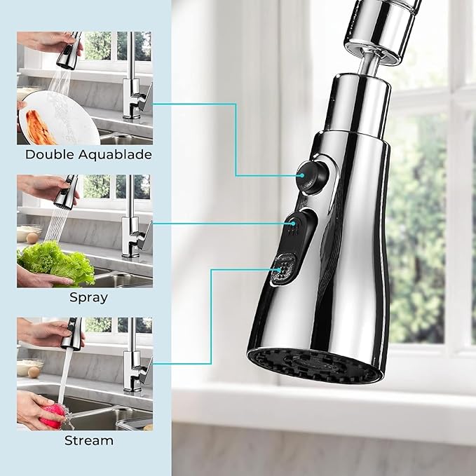 AquaFlow™ – 3-Mode Smart Kitchen Tap
